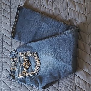 Miss Me size 30 signature rise boot